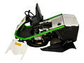 <b>Etesia Hydro 80 huolto</b><br>Kylkipaneelit ja penkki saadaan syrjään jotta huolto olisi mahdollisimman helppoa.